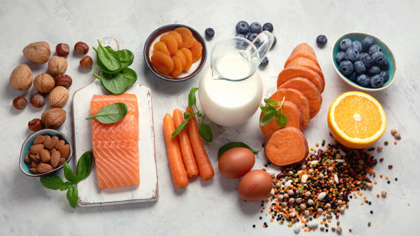 istock Food for eyes health. 1182014769