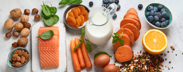 istock Food for eyes health. 1182014816