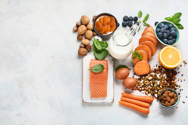 istock Food for eyes health. 1182014859