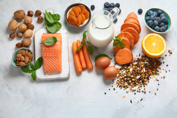 istock Food for eyes health. 1182014891