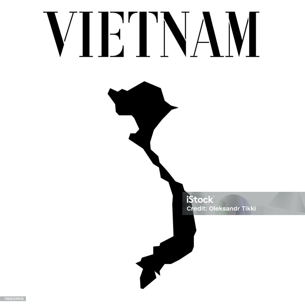 Đất Nước Vững Chắc Việt Nam Phác Thảo Hình Bóng Minh Họa Vector ...
