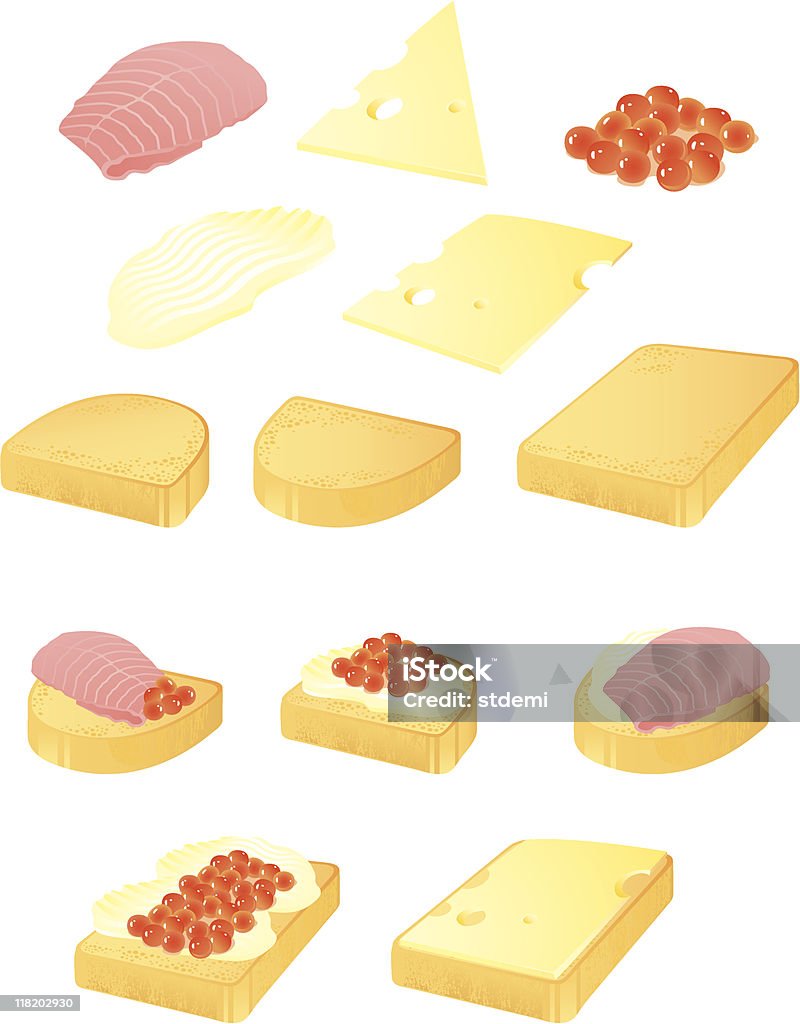 Appetizers  Appetizer stock vector