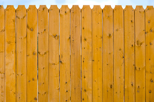 istock Wooden fence. 118203002