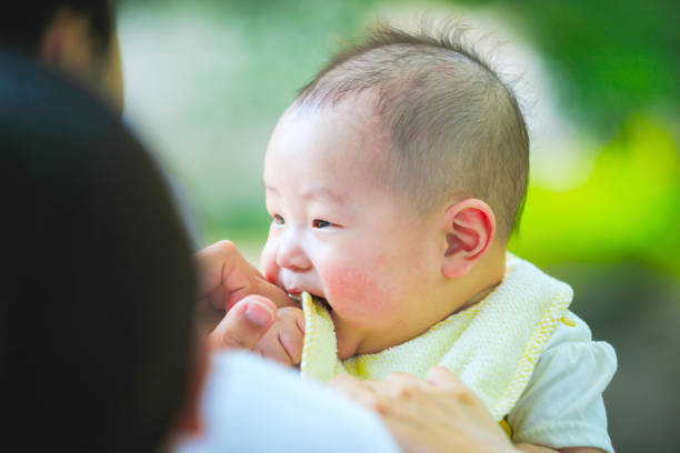 istock Family taking a walk with baby 1182031177