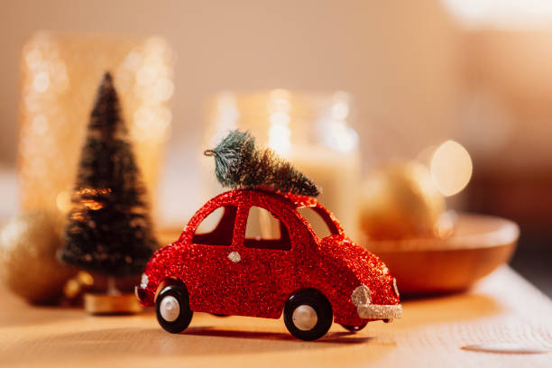 istock Christmas car ornament 1182034886