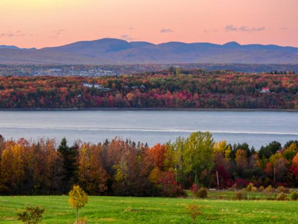 istock Sunset in autumn 1182036999