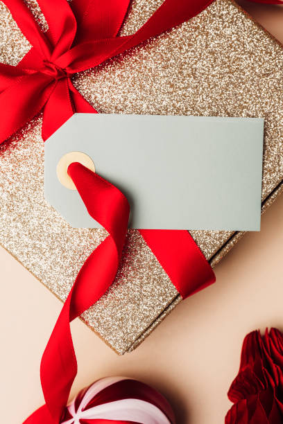 istock christmas gift backgrounds still life from above overhead 1182043335