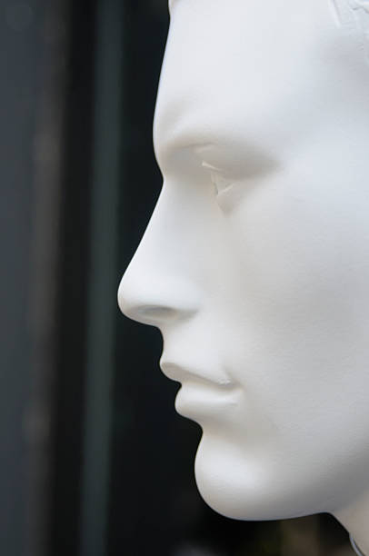 mannequin profil - featureless photos et images de collection