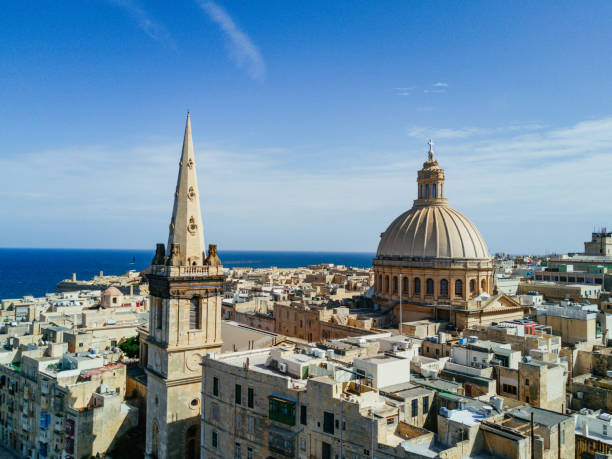 istock Malta - Mediterranean travel destination, Valetta old town 1182048168