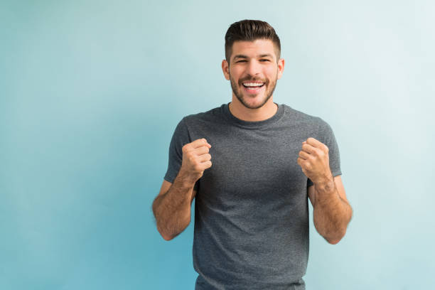 istock Good Looking Male Gesturing In Studio 1182055060