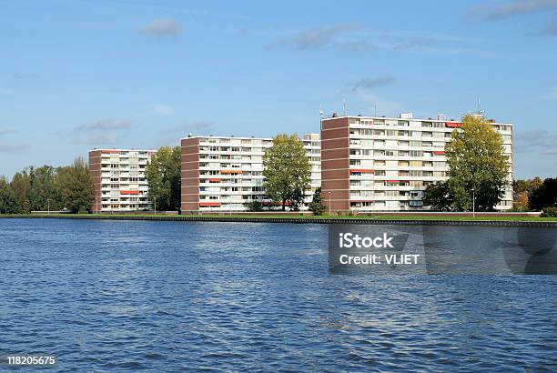 Los Edificios De Apartamentos En Los Países Bajos Foto de stock y más banco de imágenes de Países Bajos - Países Bajos, Piso - Residencia, Agua