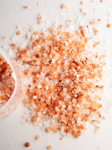 istock salt, Pink himalayan salt, Raw Pink Himalayan Salt, 1182064509