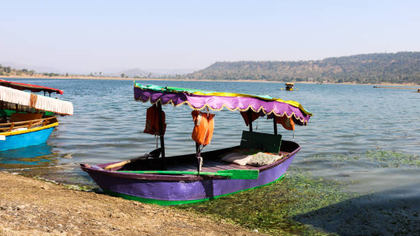 istock Boating experience at dudhani lake, Silvassa, India 1182072363