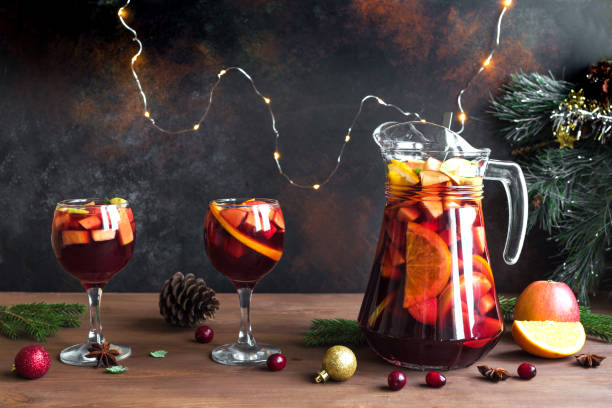 istock Christmas Punch or Sangria 1182078014