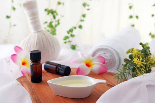 istock Bottles of essential oil 1182081765