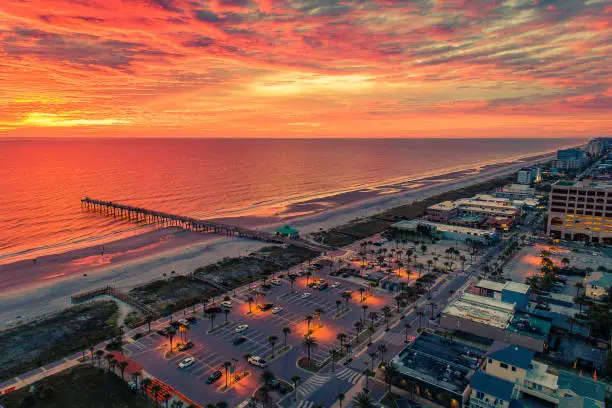 Photo of Jacksonville Beach, Florida at Sunrise
