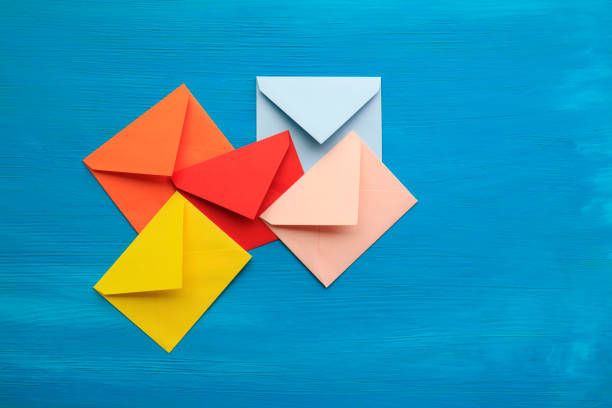 istock Close-up of envelopes 1182084570