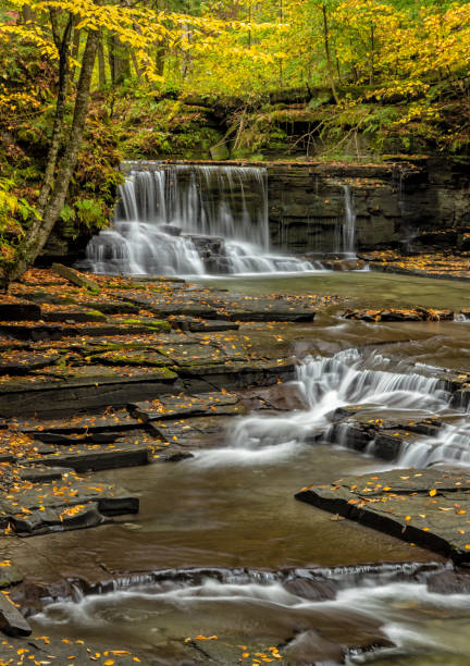istock Layers of Fillmore Glen Cascades 1182085998