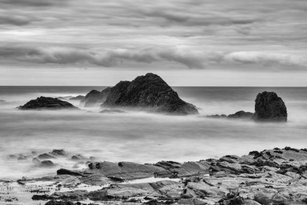 istock A Long Exposure of Storm Cloads move in over the Cornish Coast on a winters day 1182088193