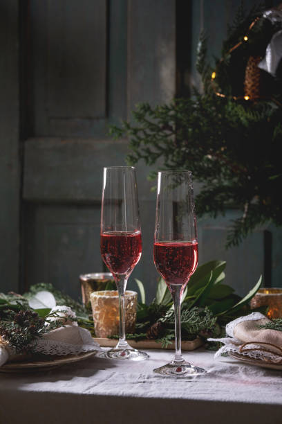 istock Christmas or New year table 1182089193