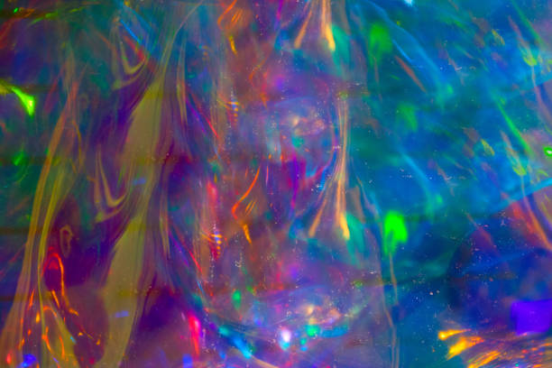 istock holographic plastic bag blurred transparent texture 1182096512