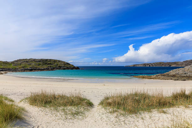 istock Achmelvich beach from the Sand Dunes 1182097580