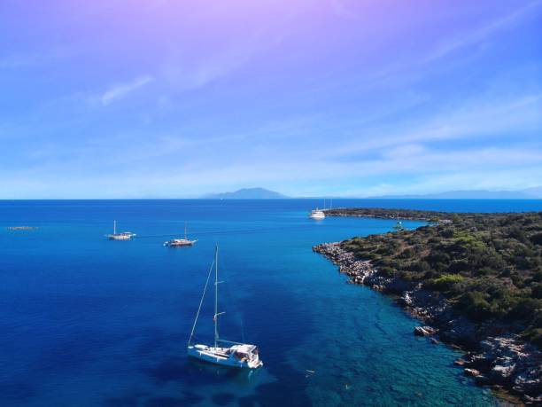 istock Orak Island - DJI Spark Drone - Bodrum 1182105395