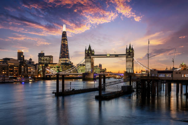 istock The illuminated skyline of London, UK 1182105599
