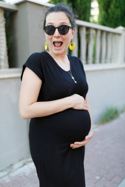 istock Happy Pregnant woman 1182117528