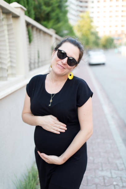 istock Happy Pregnant woman 1182117643
