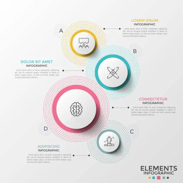 Vector illustration of Modern Infographic Template