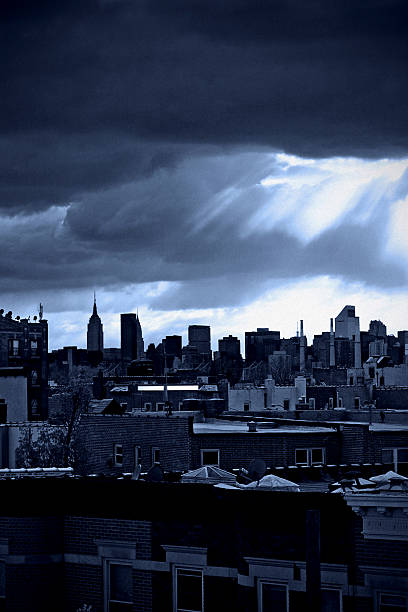 Moody skies over Manhattan