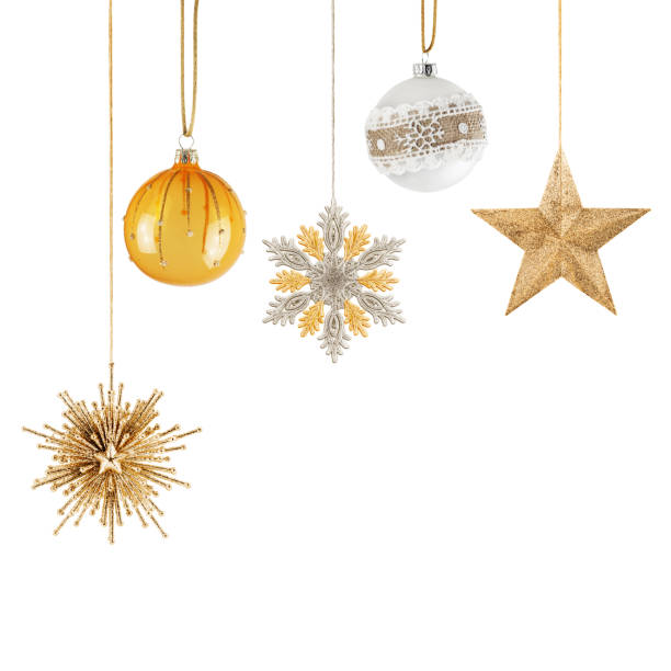 istock Hanging Christmas Ornaments 1182122118