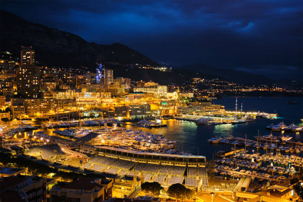 istock View of Monaco in the night 1182126031