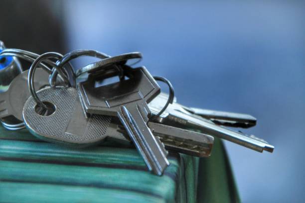 istock Bunch of keys on the table 1182126641