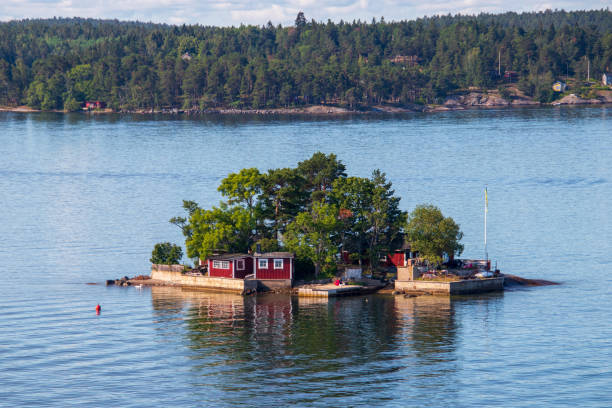 The Stockholm archipelago in Sweden.