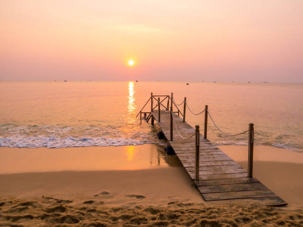 istock Magical sunset in Phu Quoc, Vietnam 1182128390