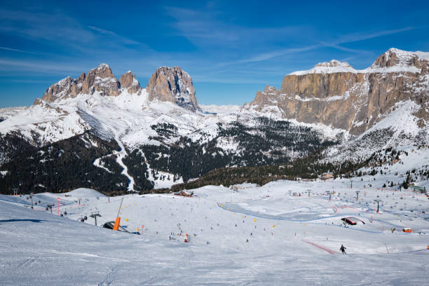istock Ski resort in Dolomites, Italy 1182128511