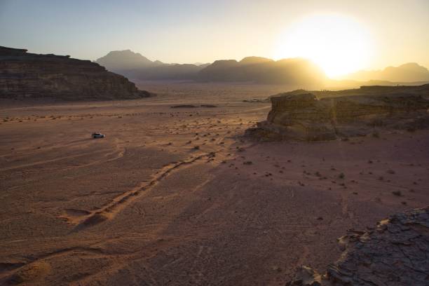 istock An opening of light in Wadi Rum, Jordan 1182130204