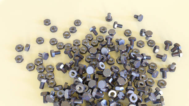 istock hardware store nuts bolts metal screws 3D illustration 1182138766