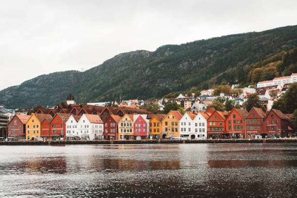 istock Hanseviertel Bryggen, Bergen 1182143251
