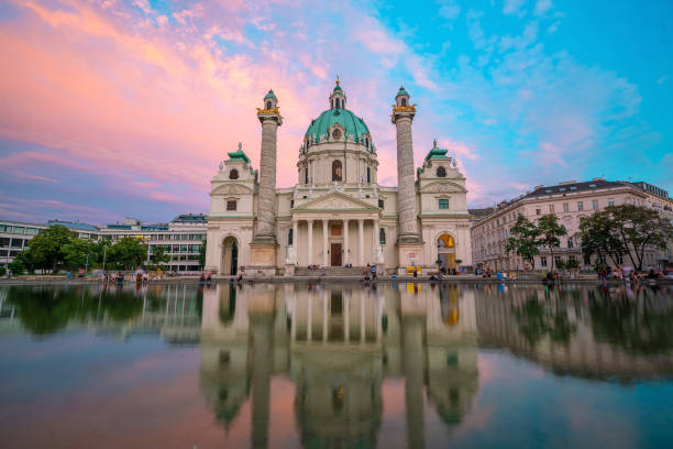 istock St. Charles's Church (Karlskirche) in Vienna, Austria 1182143400