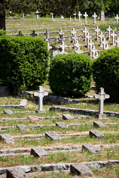 istock Slovenia World War Grave Site from 1917 118214650