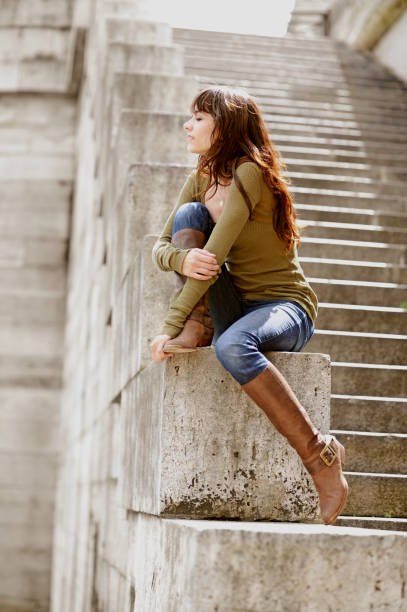 istock Young woman in morning light 118215795