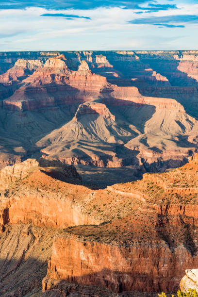 blick von mather point - majestic awe canyon national park stock-fotos und bilder