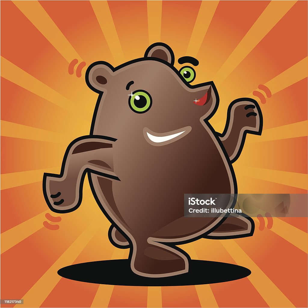 Dancing Bears Vector Dancing Bear Stock Illustration - Download Image Now - Bear, Brown ...