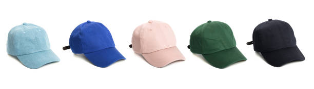 istock Working peaked cap. Isolated on a white background. 1182179983