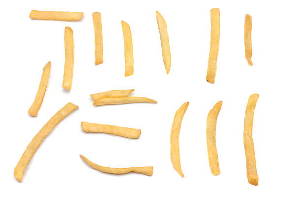 French Fry Samples stock photo