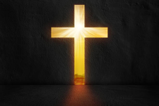istock cross shaping door 1182200356