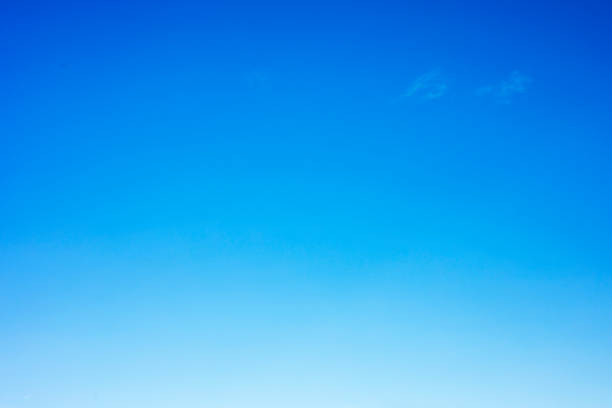 istock Clear blue sky background and empty space for your design, no cloud 1182205153